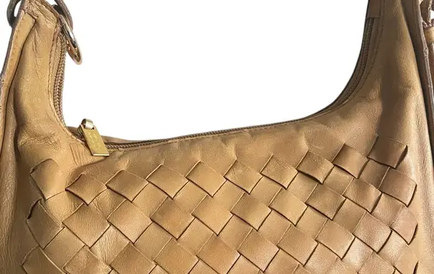 Bottega Veneta Intrecciato Beige/Brown Leather Crossbody – Rare Medium
