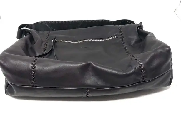 DESMO brown leather hobo bag, Italy