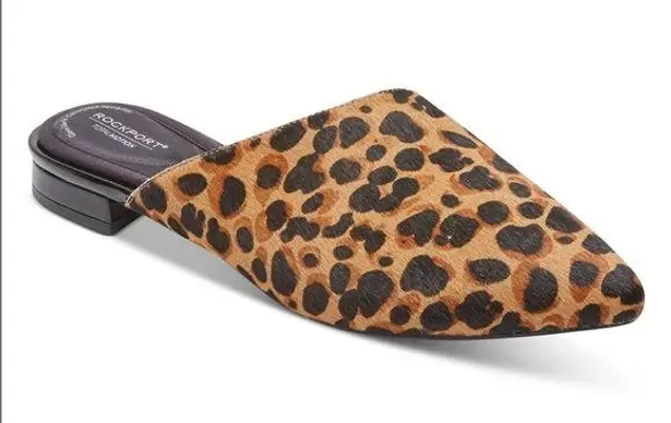 Rockport Total Motion Zuly Asymmetrical Mules Size 7