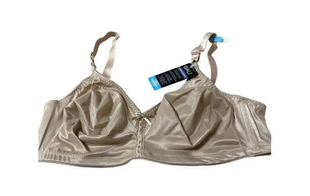 Bali Size 44C Wireless Passion For Comfort Minimizer Bra Soft Beige Tan