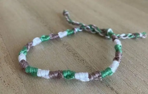 Handmade Auden Bracelet, anklet, trendy, comfortable, tie, embroidery thread, woven, gift