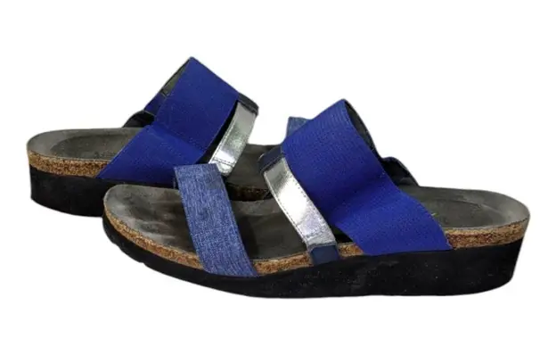 Naot Brenda Slide Sandals GUC $139 Size 7 S3456