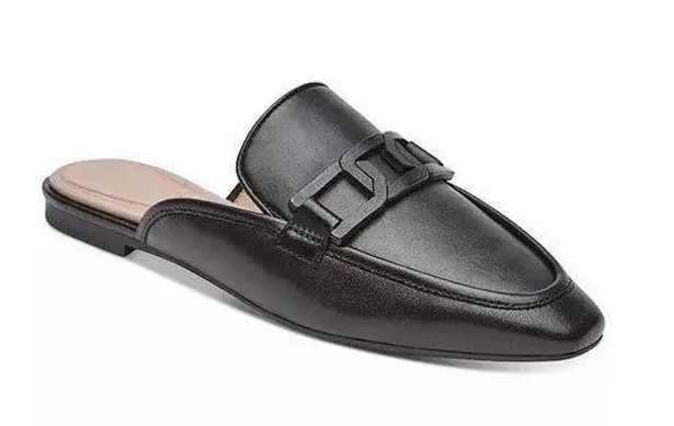 Rockport Women’s Total Motion Laylani Loafer Slides Mules Flats Black 9.5M NEW Size 9.5