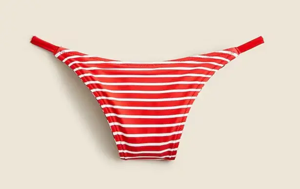 J.Crew  SET Perfect string bikini top and bottom in reversible print SET - Image 4