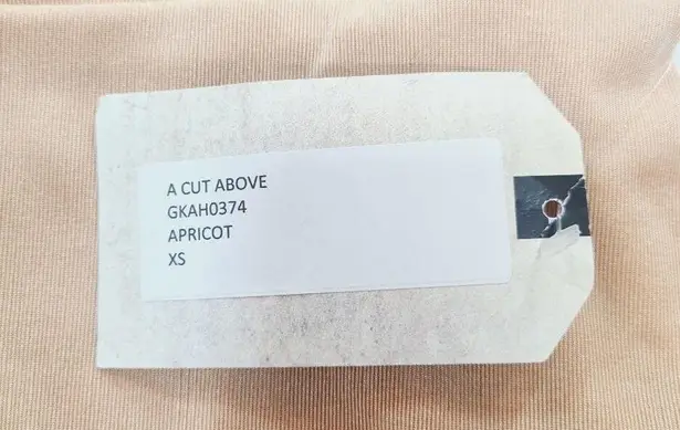 Katie May x REVOLVE A Cut Above Gown in Apricot XS