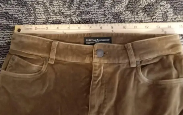 Peruvian Connection Womens Velvet Skinny Leg Classic Capsule Cotton Size 6