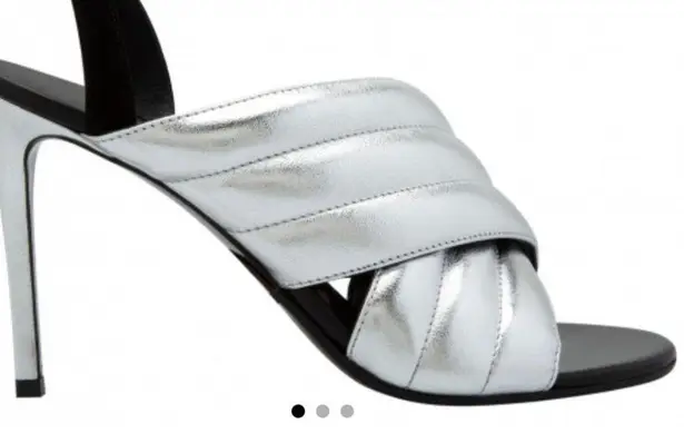 Balmain leather heels