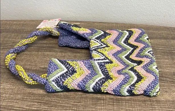 Boho Beaded Bag ššš©· Purple