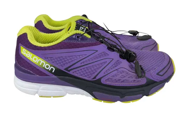 Salomon X-Scream 3D Purple Cinch Trail Running Shoes Women's 8 Gorpcore
