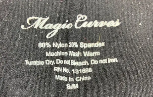 Magic S/M curves snap closure shape-wear bodysuit