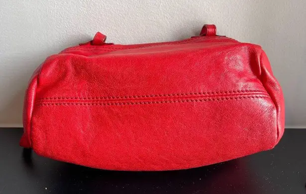 Givenchy Lambskin Leather Pandora Crossbody Bag - Red - Preowned