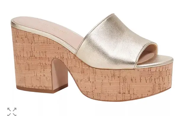 Kate Spade  new york
Women's Ibiza Slip On Platform Sandals 9B NIB thumbnail 1