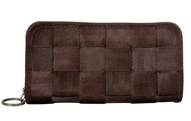 Harveys Seatbelt Bag Brown Zip