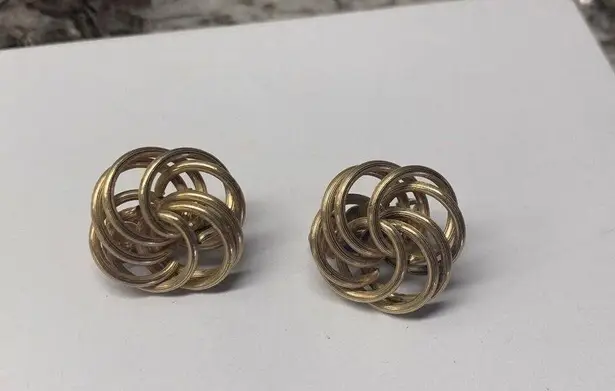 GF Binder Brothers Signed BB Vintage Costume Earrings Clip On 1-20 12K