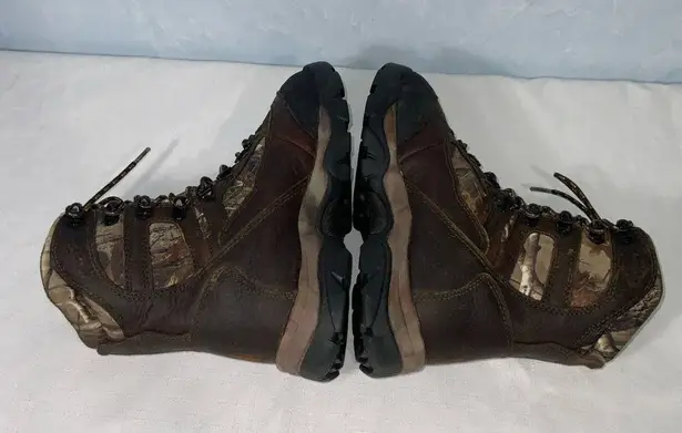 Cabela's 81-3748 Camouflage Leather Thinsulate Ultra Dry Hiking Boots Women’s 6M