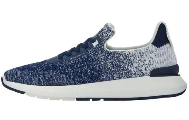 Peter Millar NEW Womens Hyperlight Apollo Casual Slip On Sneakers Navy/White 9.5