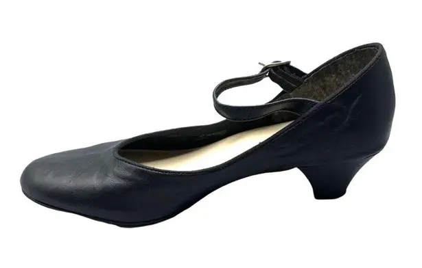 So Danca Character Dance Shoes Theatre Folk Black Teen Size 4.5 Leather CH02