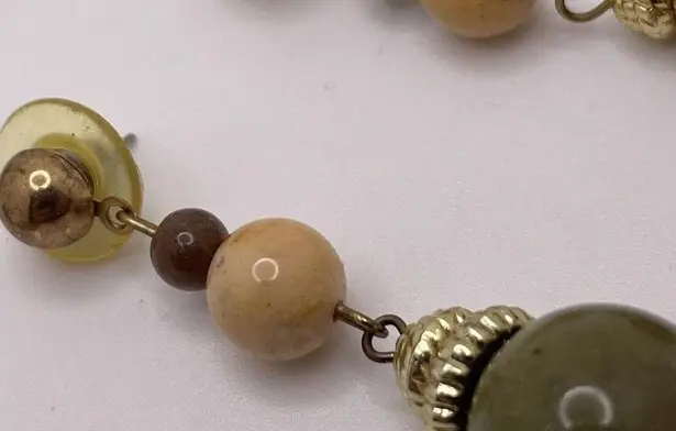 Lot Of 3 Costume Earrings Pierced Dangle Drop / Bead