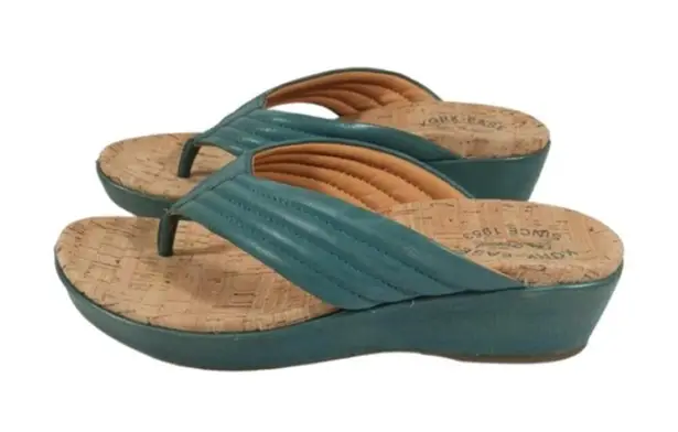 Kork-Ease Madison Wedge Sandals EUC $130 Size 9M #S2675