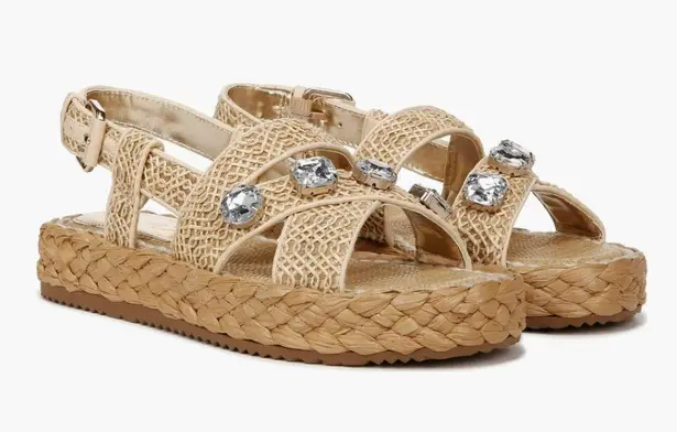 Circus by Sam Edelman NEW Circus NY by Sam Edelman Wrigley Woven Sandal (Women) 9M, NATURAL