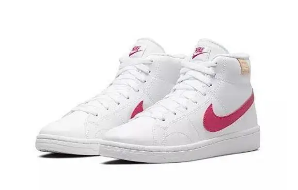 Nike  Women's Court Royale 2 Mid High-Top Casual Sz 8.5 Sneakers