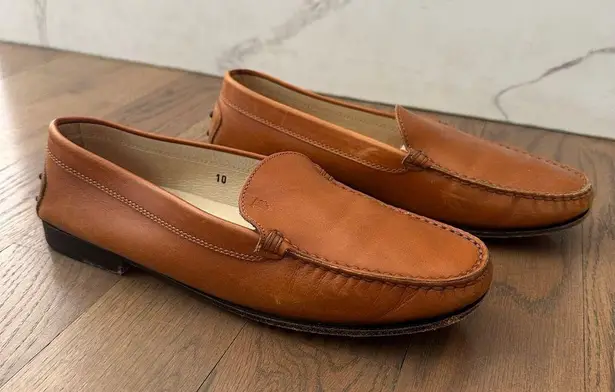 Tod's Tod’s Gommini Leather Driving Loafers in Camel Leather Size 40 EU / 10 US