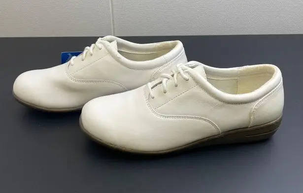 Dr. Scholls Women's White Leather Tennis Shoes Double air pillow 7M SKU 2973