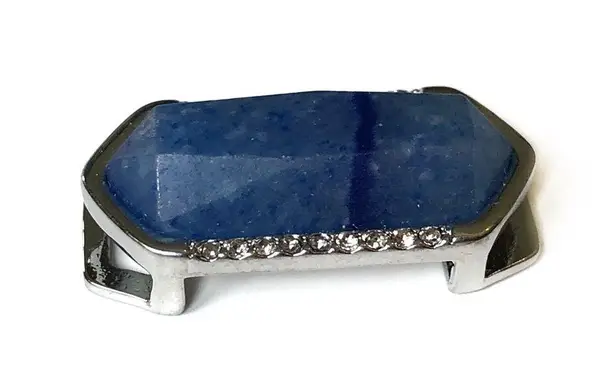 KEEP Collective Stone Geo Bar Charm Blue