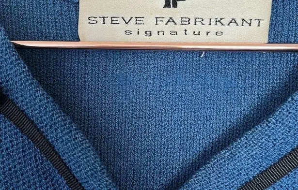 Steve Fabrikant Signature long sleeve knit dress vintage size Medium