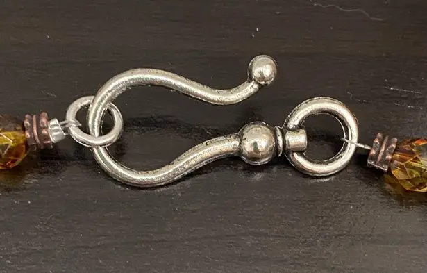 Handmade Carnelian Agate Gemstone Leaf Pendant Fall Theme Beaded Jewelry Set