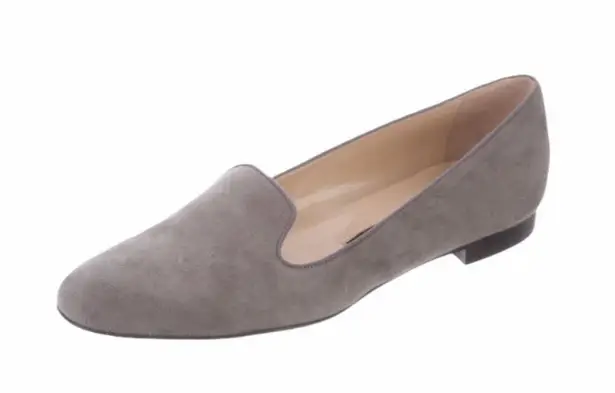 Lafayette 148 New York Sienna Suede Loafers Flats