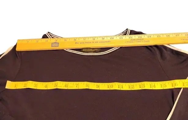 Donna Karan Sleepwear Navy Blue Sleep Top, Small