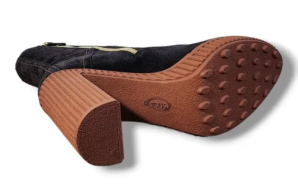 Tod's Brown Suede Altraversione Zip