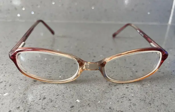 MODERN Speckle Eyeglasses Frames ONLY Purple 46