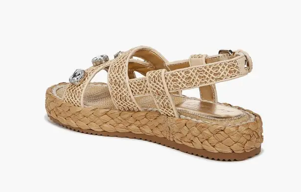 Circus by Sam Edelman NEW Circus NY by Sam Edelman Wrigley Woven Sandal (Women) 9M, NATURAL