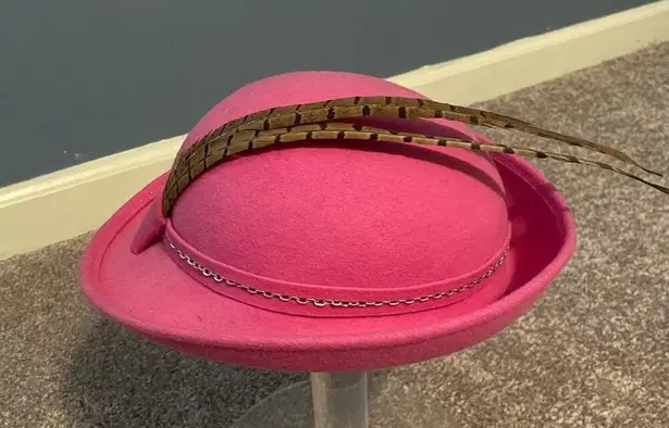 30s Bubblegum bowler hat Pink