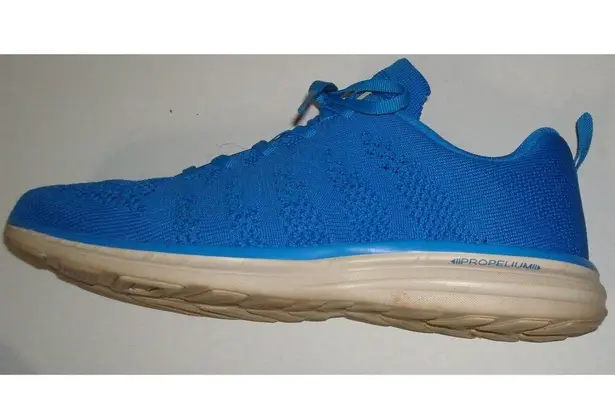 APL $180 Womens 11 Pre-loved Bright Blue Sneakers Shoes Techloom Pro EUC