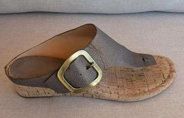 Donald Pliner Women's Oltina Buckled Wedge Sandals - Size 7.5