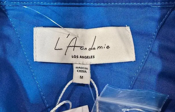 L'Academie Violetta Top in Blue