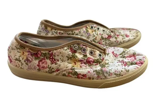 Hotter Size 7 Floral Slip