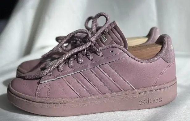 Adidas  Grand Court Alpha Women's Tennis Shoes Athletic Sneakers Pink GY7053 Sz 8