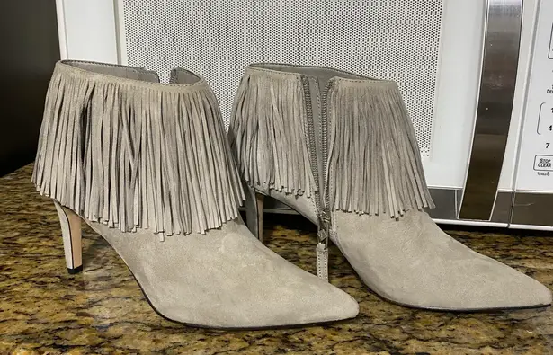 Sam Edelman Fringe Ankle Boots Size 8 - Image 1