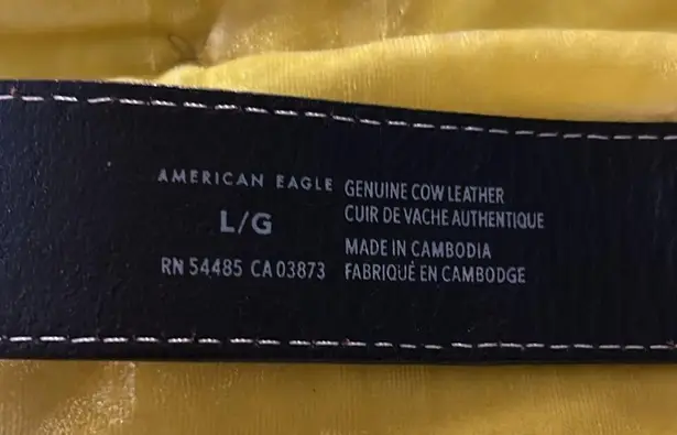 American Eagle NWT  Size L Black Belt