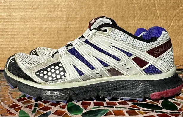 Salomon XR Mission 1 Trail Running Shoes Mesh Outdoor Hiking White US 7