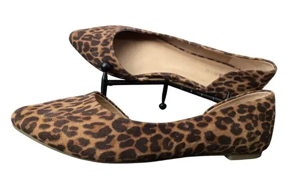 Torrid  Leopard D'Orsay Flat Size 8.5