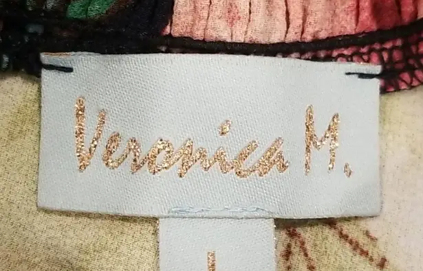 Veronica M ππ Smocked Waist Halter Maxi Dress Floral