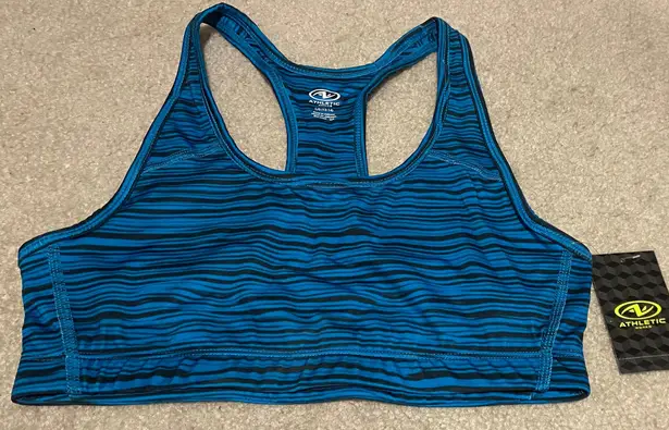 Athletic Works NWT In Package  Racerback Sports Bra Size Large But Fits Small Medium