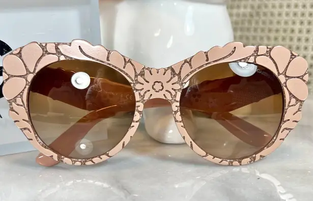 Dolce & Gabbana  Pink/Brown Gradient DG4267 Brocade Cat Eye Sunglasses