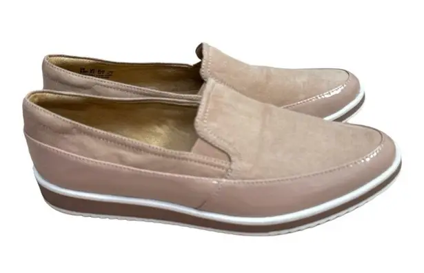Naturalizer Rome Slip On Shoe Nude Size 9.5 W Excellent Condition Casual