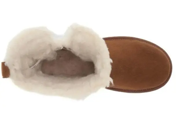 Koolaburra by UGG Aribel Short Boot women’s size 7 light chestnut brown tan EUC